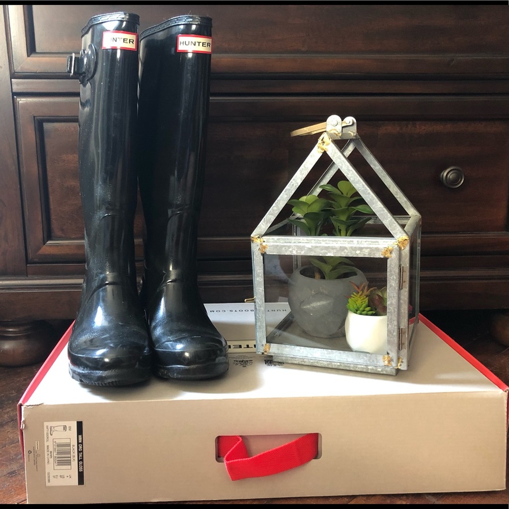 Hunter Original Tall Gloss Rain Boots